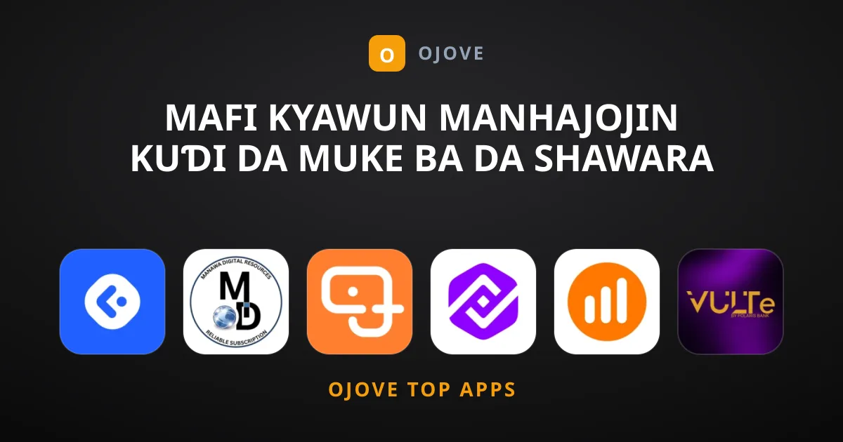 Mafi Kyawun Manhajojin Kuɗi Da Muke Ba Da Shawara Yanzu